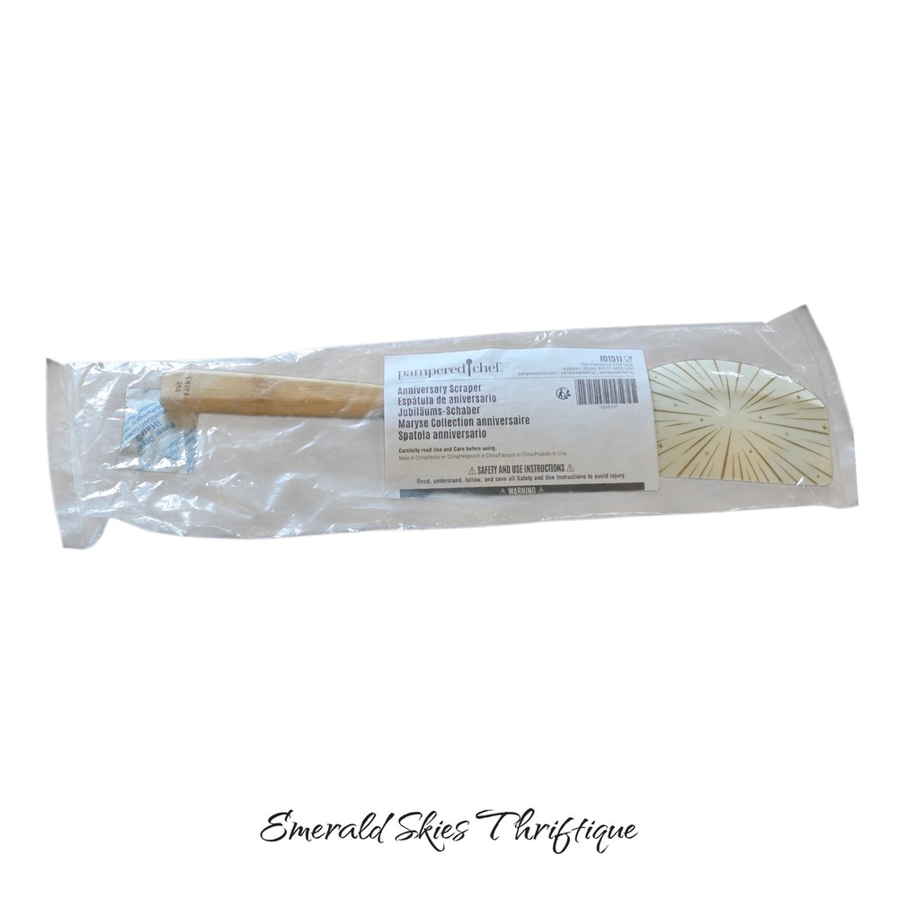 Pampered Chef 45th Anniversary Scraper/Spatula Item# 101511  free shipping